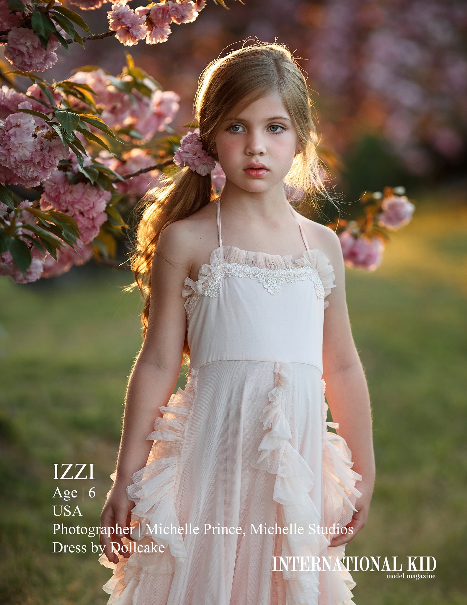 Michelle Studios feature in International Kid Model Magazine